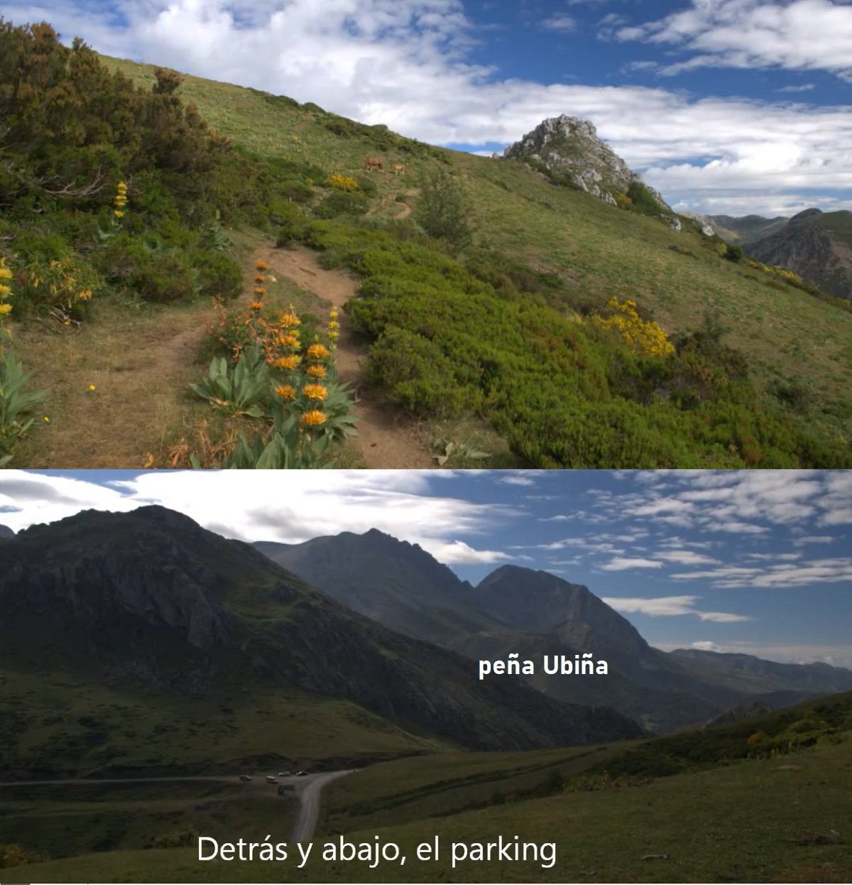 Ventana entre Teverga y San Emiliano