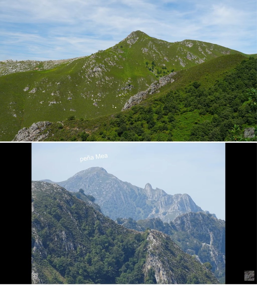 vistas de la peña Mea