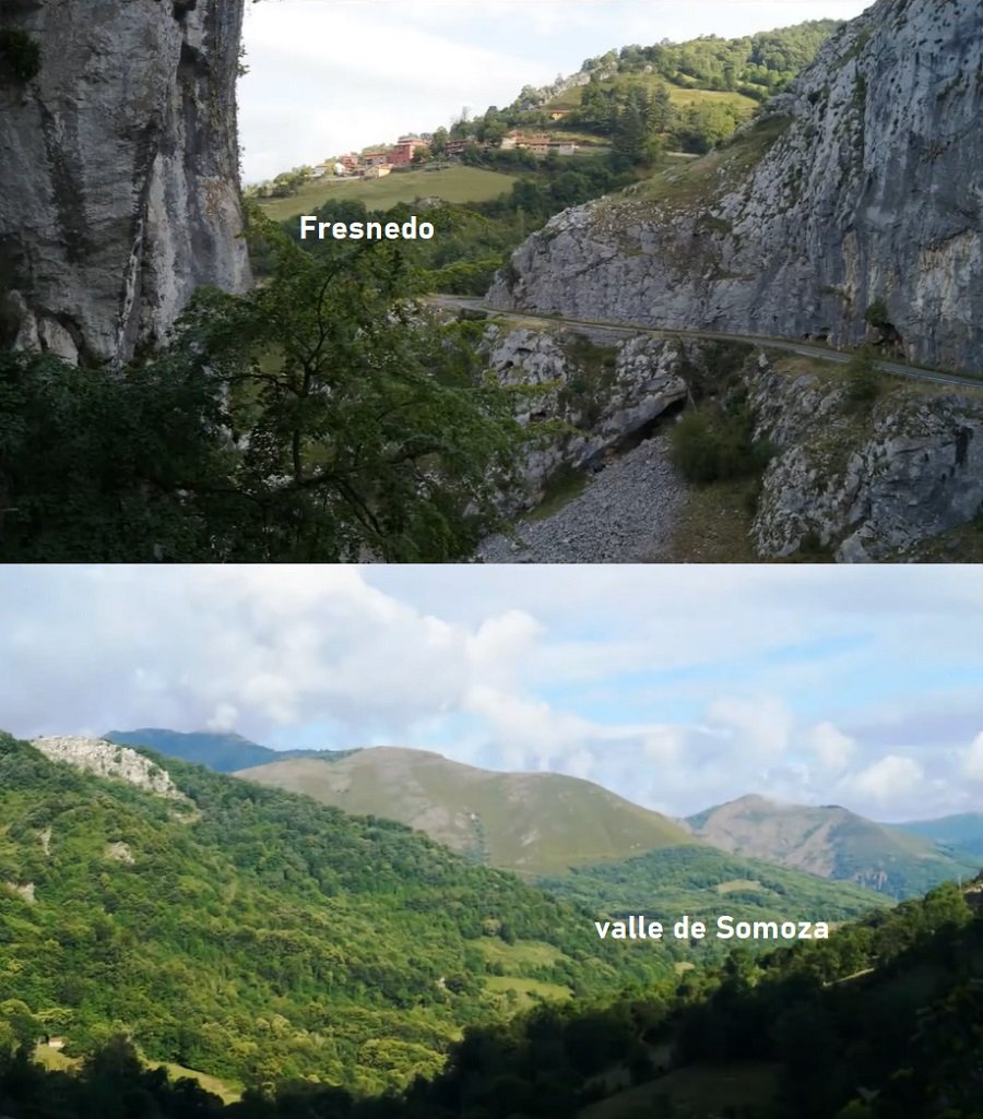 camino hacia Cueva Huerta