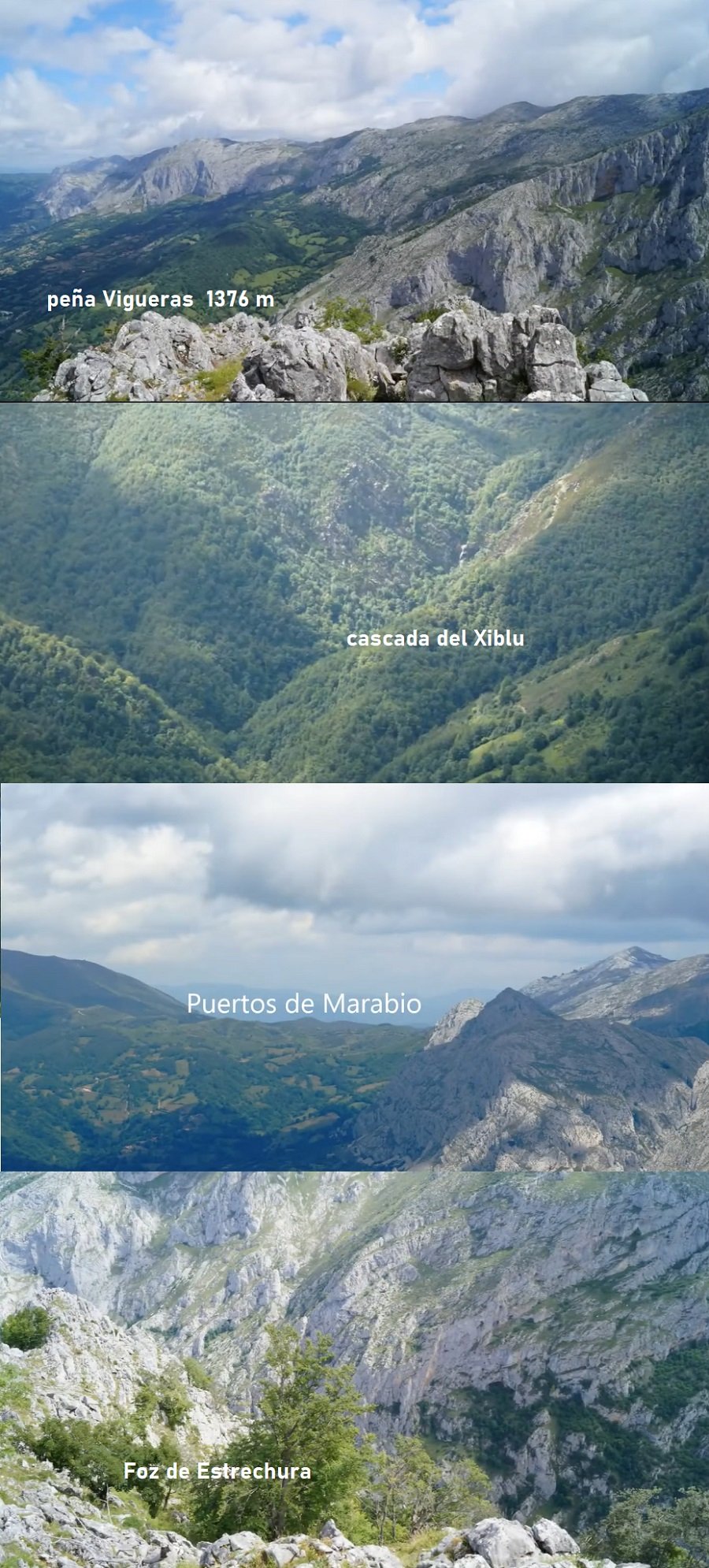 cima de peña Vigueras Teverga