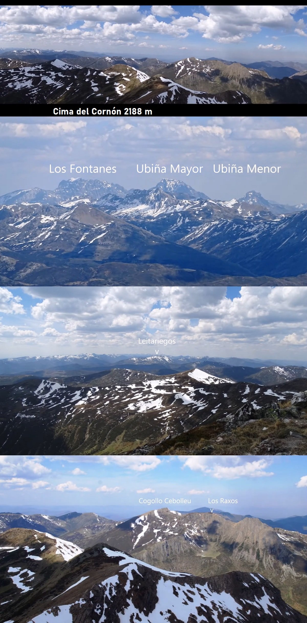 vistas desde el Cornón