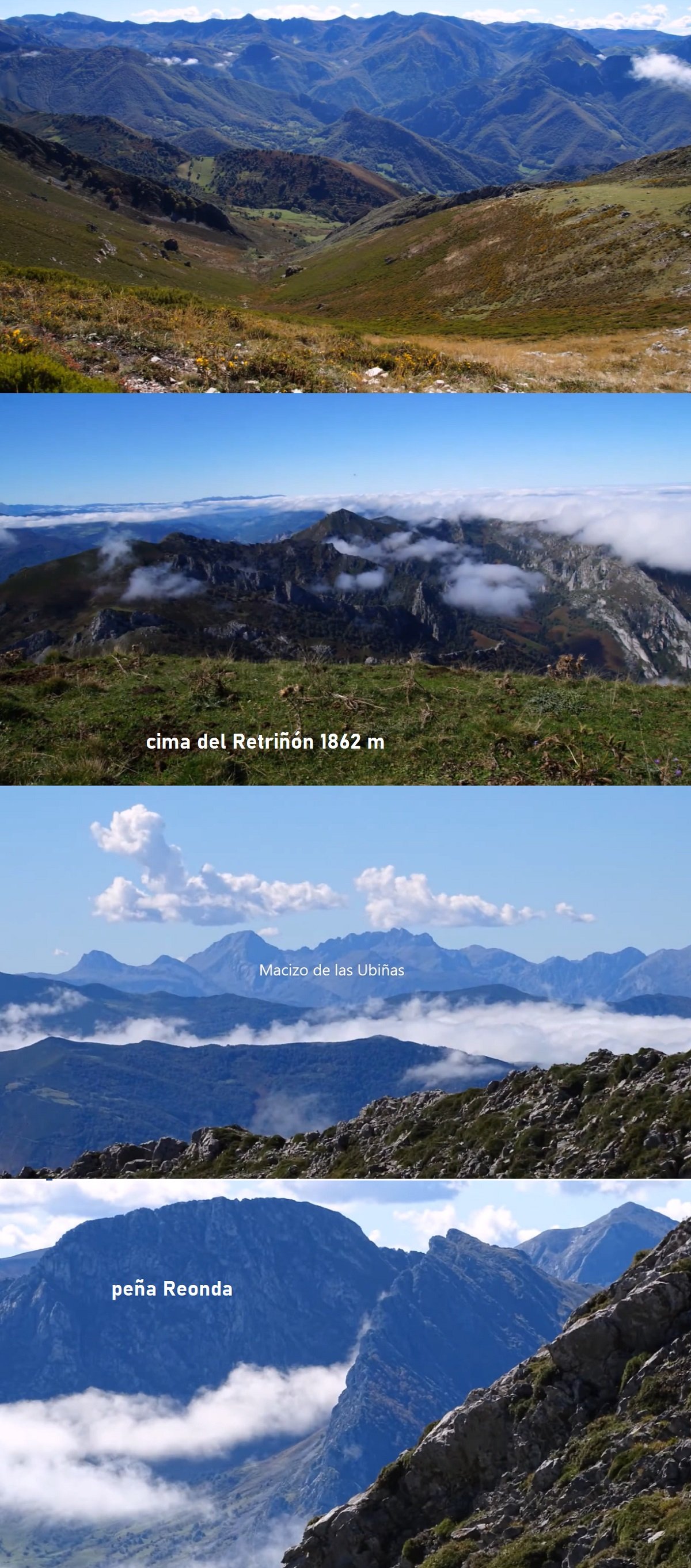 vistas desde el Retriñón