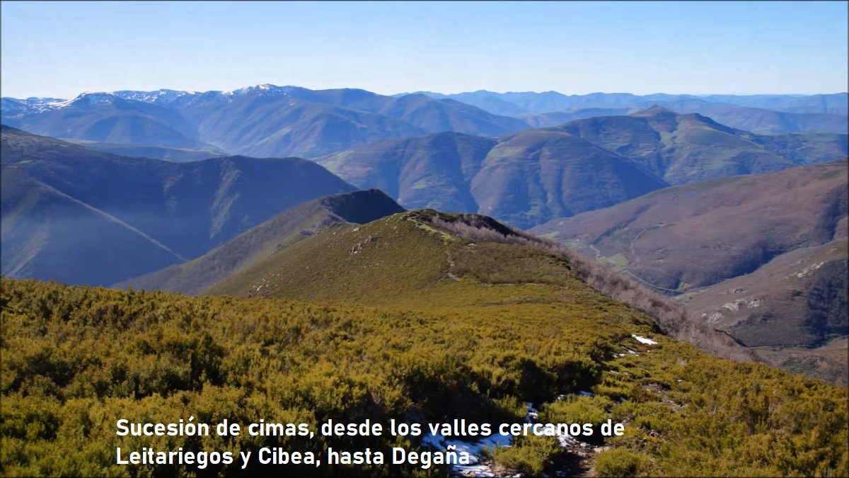 hacia las sierras de Degaña