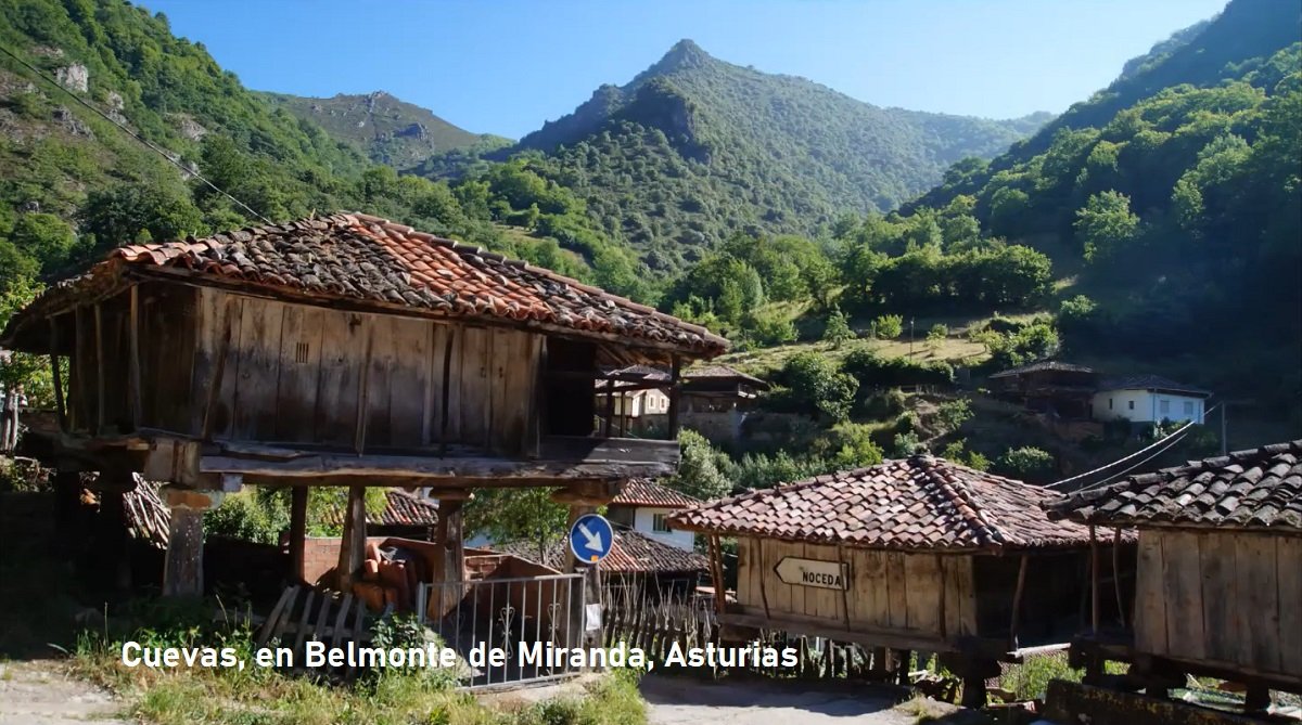 Cuevas, en Belmonte de Miranda, Asturias