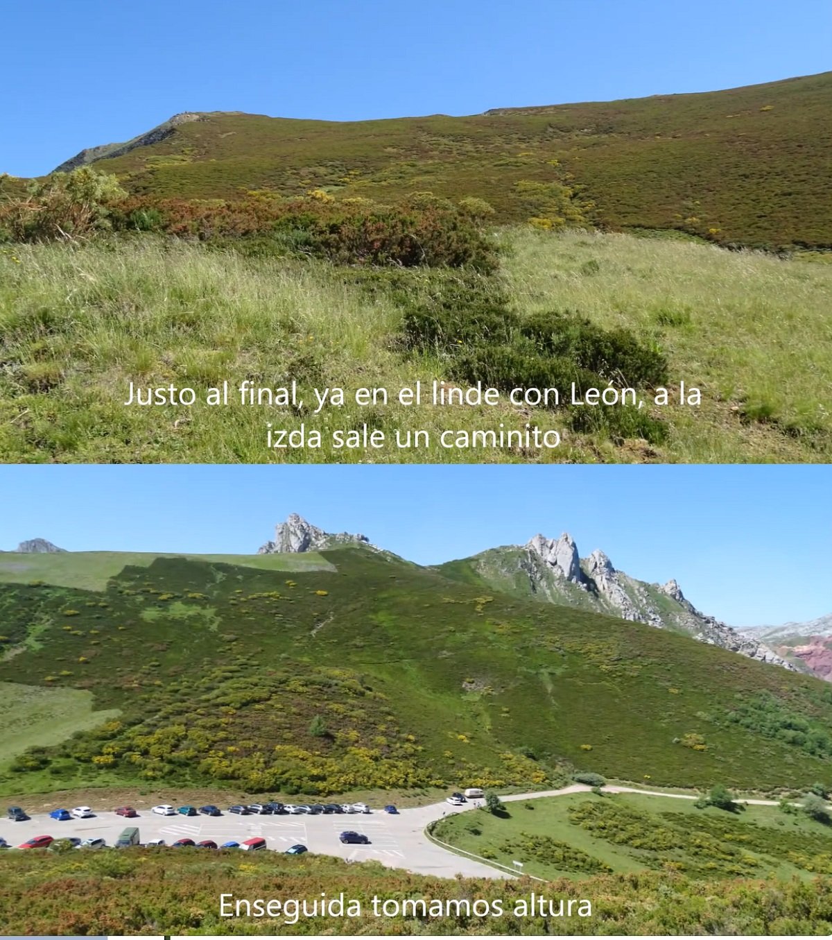 subiendo hacia los Bígaros