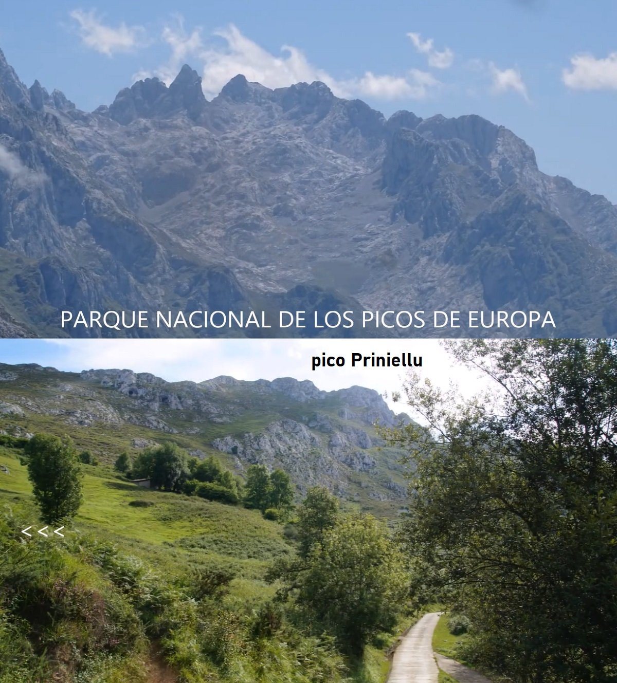 collada de Amieva Asturias