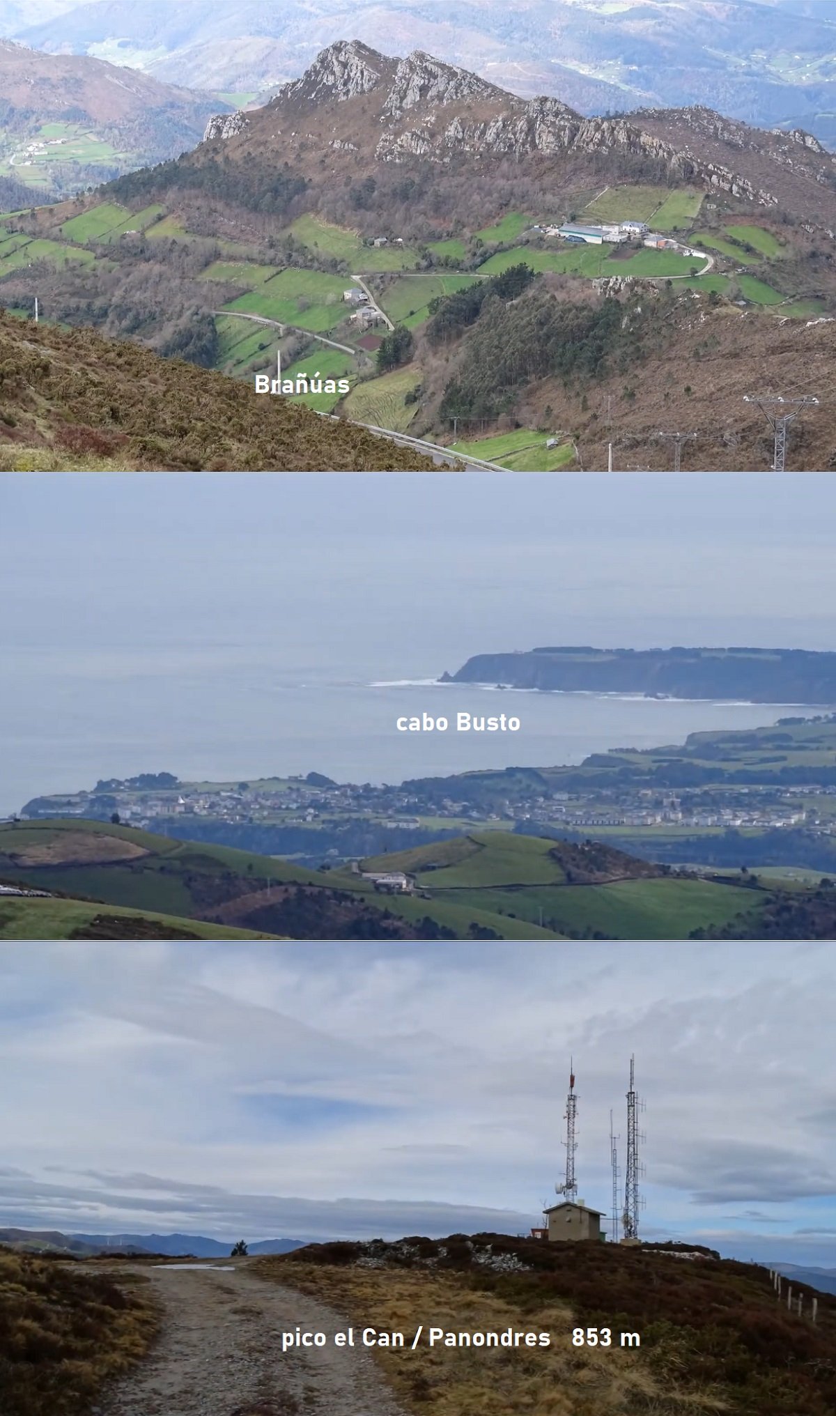 Cabo Busto desde peña el Can