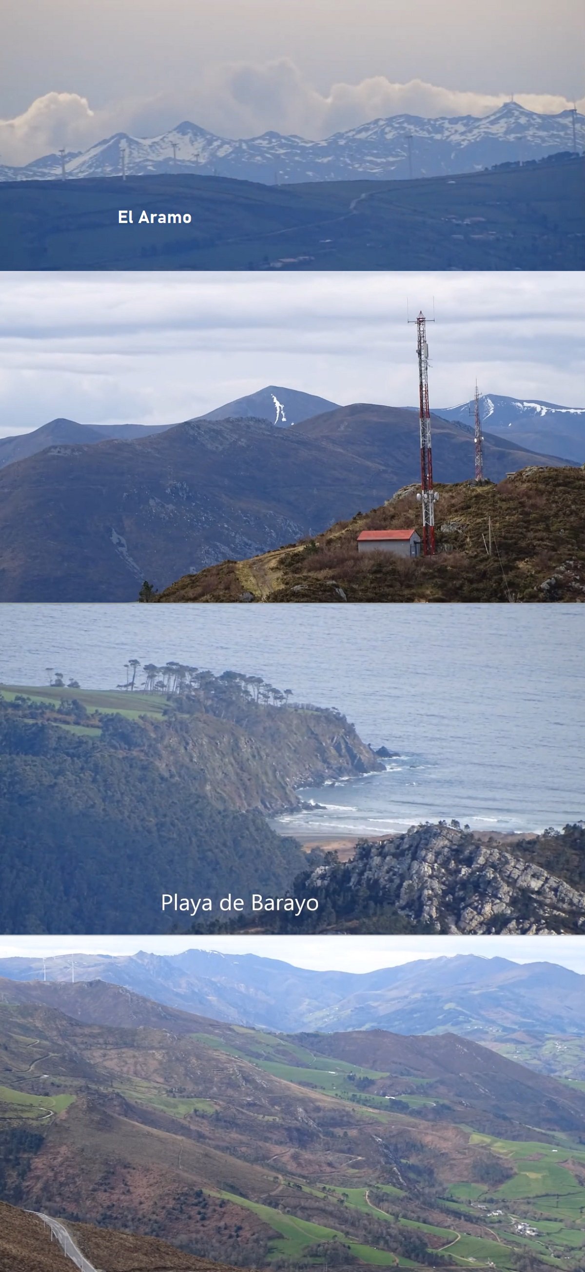 playa de Barayo desde el Can
