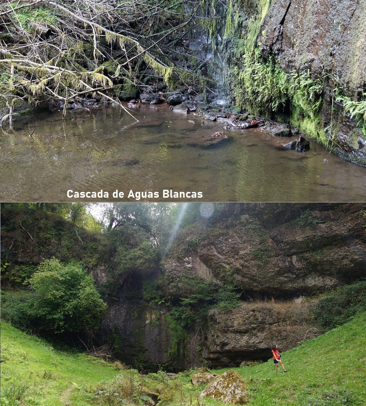 cascada de Aguas Blancas