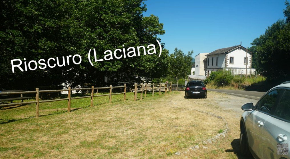 zona recreativa central de Rioscuro