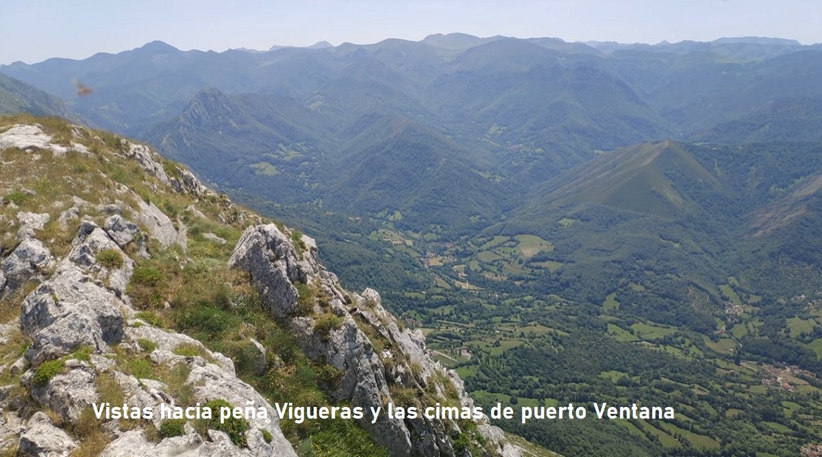 vistas del valle en el puerto Ventana