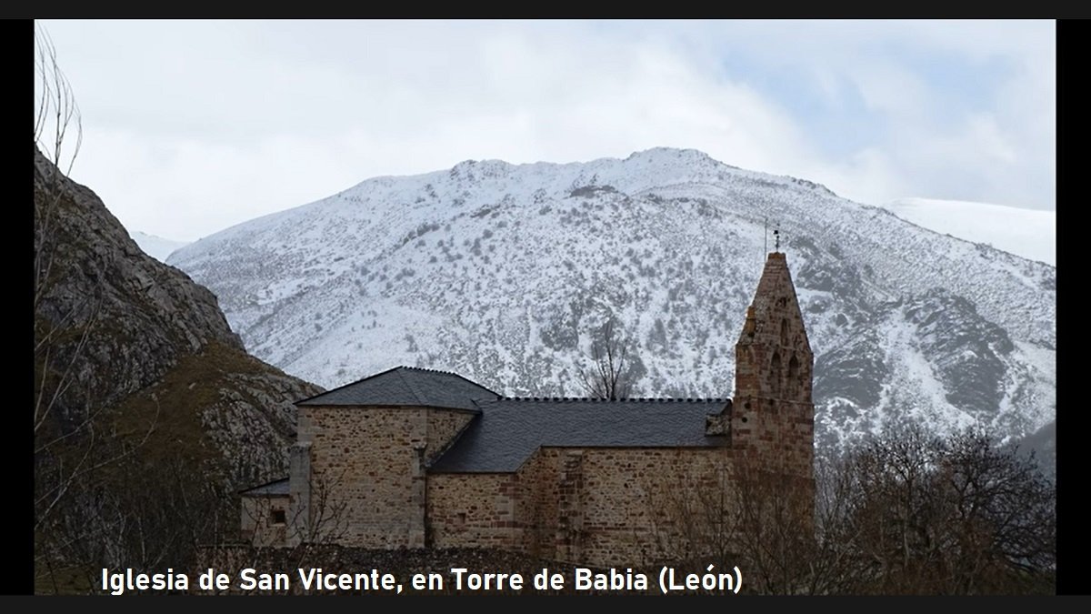 iglesia de San _Vicente en Torre de Babia