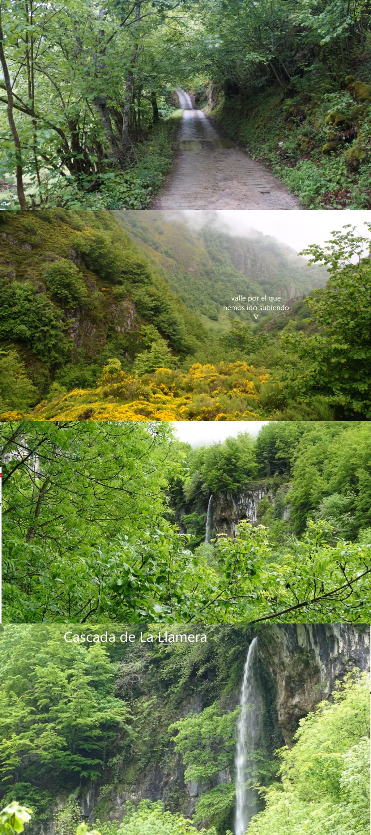 cascada de La Llamera